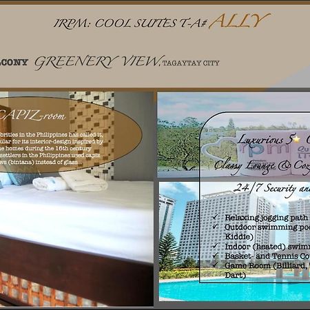 Irpm Coolsuites #Ally Wind Residences 1Br Tower A Greenery View Tagaytay City Exterior foto