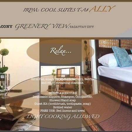 Irpm Coolsuites #Ally Wind Residences 1Br Tower A Greenery View Tagaytay City Exterior foto