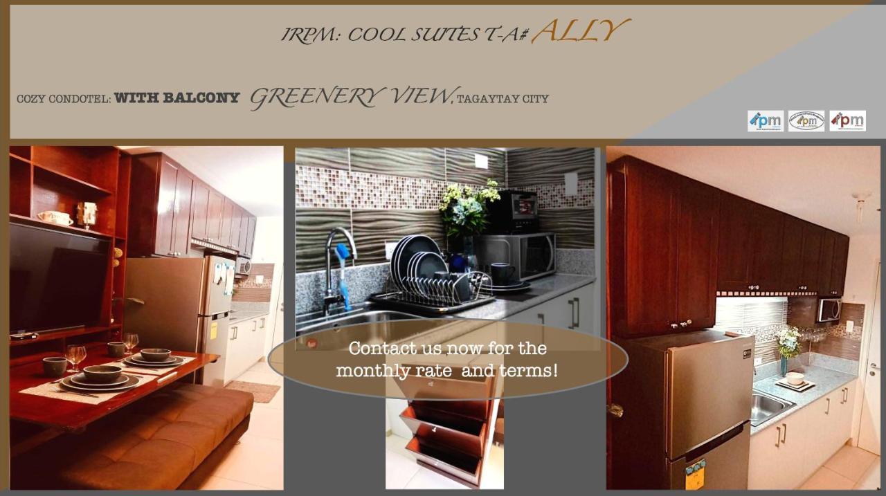 Irpm Coolsuites #Ally Wind Residences 1Br Tower A Greenery View Tagaytay City Exterior foto